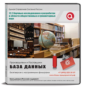 Код M 72.2 Научные исследования и разработки в области общественных и гуманитарных наук