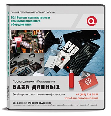 Код S 95.1 Ремонт компьютеров и коммуникационного оборудования