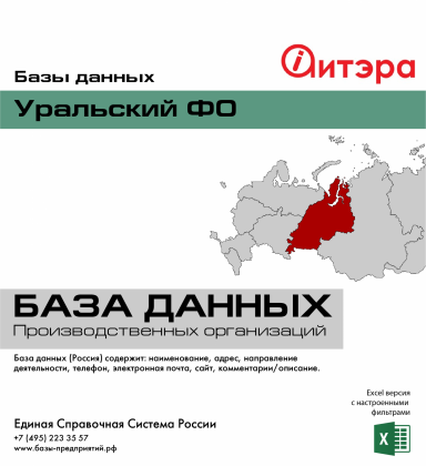 База данных Уральский ФО База данных Уральский ФО