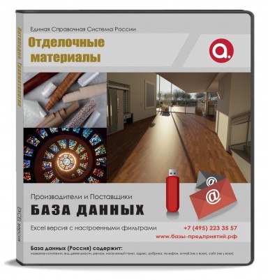 Электронные адреса Отделочные материалы, Москва и МО