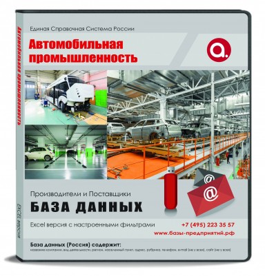 База данных Автомобильная промышленность. Москва База данных Автомобильная промышленность. Москва