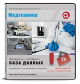 База данных Медтехника, Москва и МО